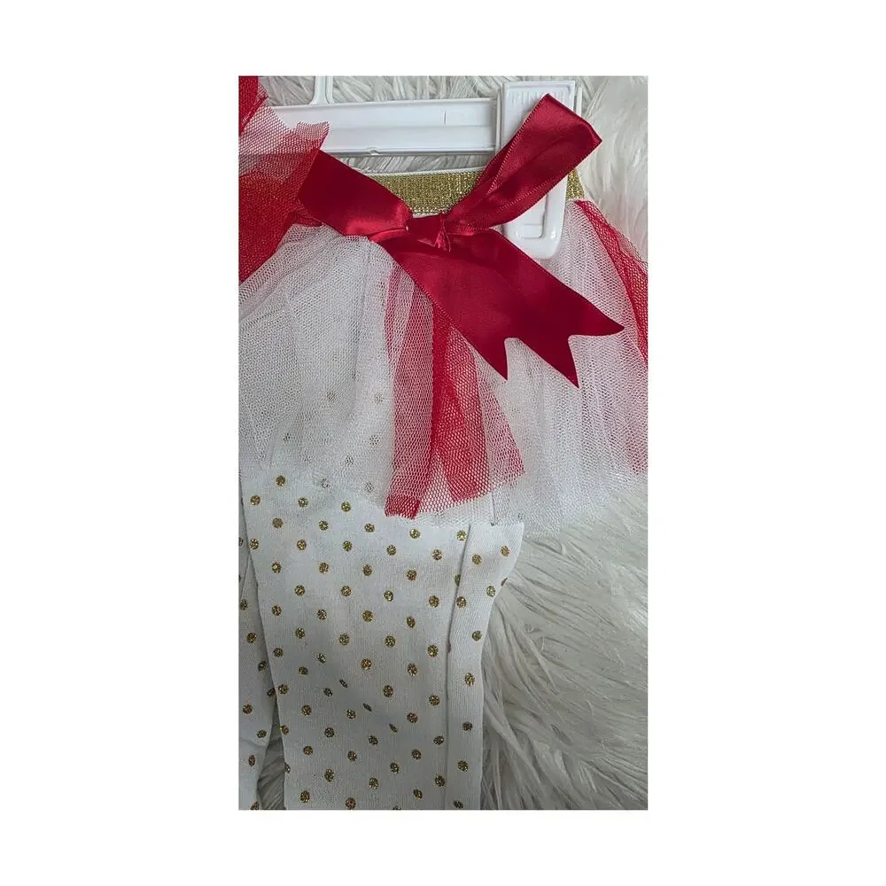 Baby Essentials Baby Girls My 1st Christmas Skegging and Bodysuit, 2 PS 3M